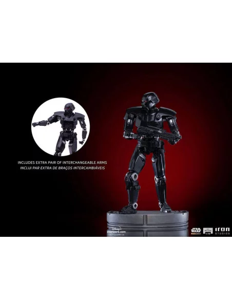 es::Star Wars The Mandalorian Estatua 1/10 BDS Art Scale Dark Trooper 24 cm