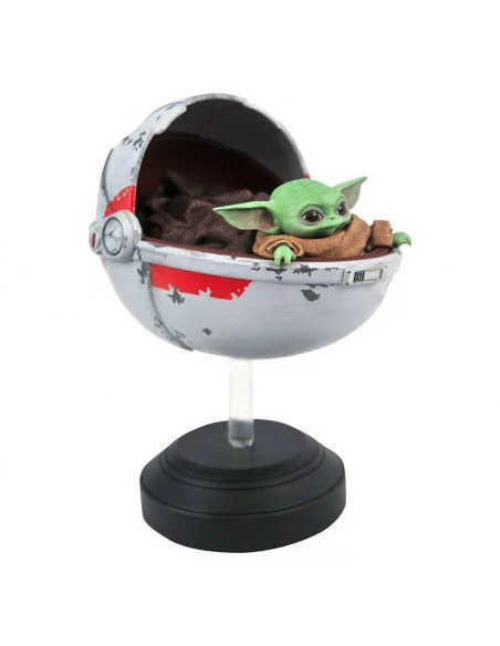 es::Star Wars The Mandalorian Estatua 1/6 The Child with Pram 14 cm 