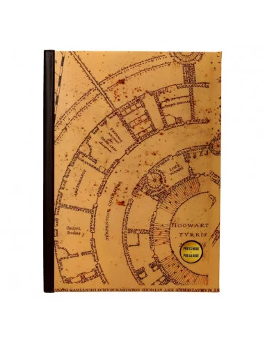 es::Harry Potter Libreta con luz Mapa del Merodeador 