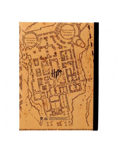 es::Harry Potter Libreta con luz Mapa del Merodeador 
