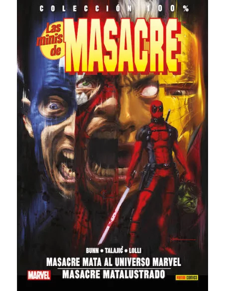 es::Las Minis de Masacre 02: Masacre mata al Universo Marvel / Masacre matalustrado Cómic 100% Marvel