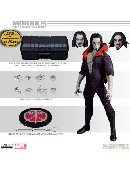 es::Marvel Universe Figura 1/12 Morbius con luz One:12 Collective 17 cm