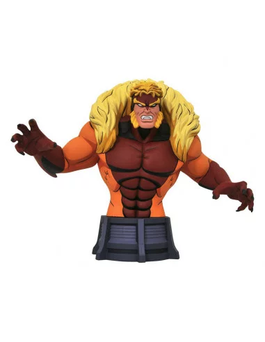 es::Marvel X-Men Animated Series Busto Sabretooth 15 cm