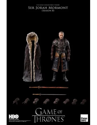 es::Juego de Tronos Figura 1/6 Ser Jorah Mormont Season 8 31 cm