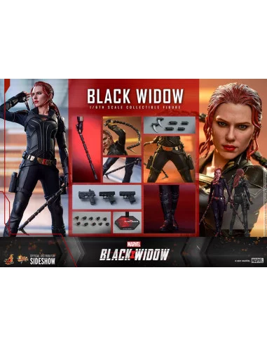 es::Black Widow Figura 1/6 Black Widow Hot Toys