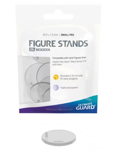 es::Ultimate Guard Figure Stands Small Peg Modern 20 piezas