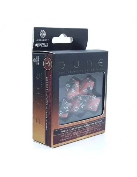 es::Dune Set de dados - Harkonnen