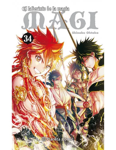 Comprar manga Planeta Cómic Magi El laberinto de la magia 34 (de 37) - Mil Comics: Tienda de cómics y figuras Marvel, DC Comics, Star Wars, Tintín Comprar manga Planeta Cómic Magi El laberinto de la magia 34 (de 37) - Mil Comics: Tienda de cómics y figuras Marvel, DC Comics, Star Wars, Tintín