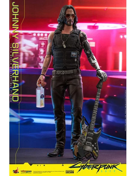 es::Cyberpunk 2077 Figura 1/6 Johnny Silverhand Hot Toys 31 cm