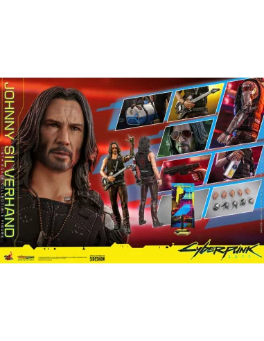 es::Cyberpunk 2077 Figura 1/6 Johnny Silverhand Hot Toys 31 cm