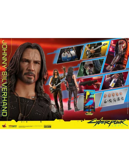 es::Cyberpunk 2077 Figura 1/6 Johnny Silverhand Hot Toys 31 cm