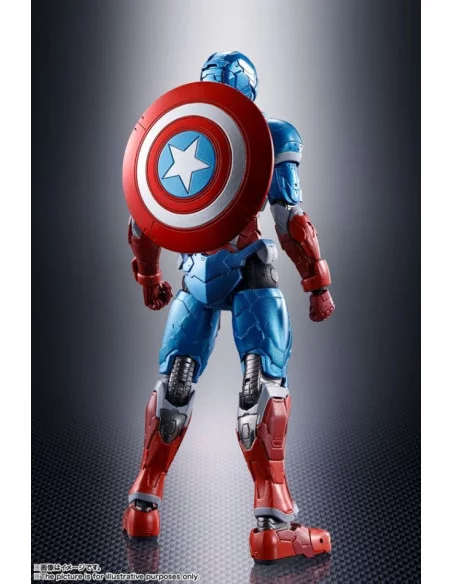 es::Tech-on Avengers Figura Figura S.H. Figuarts Captain America 16 cm