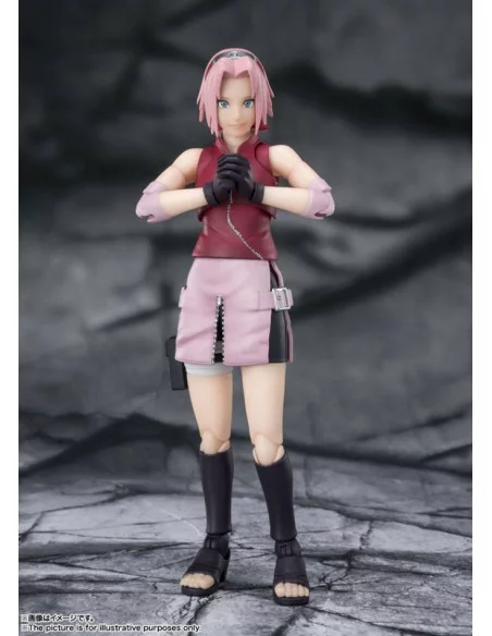 es::Naruto Shippuden Figura S.H. Figuarts Sakura Haruno -Inheritor of Tsunade's indominable will- 14 cm