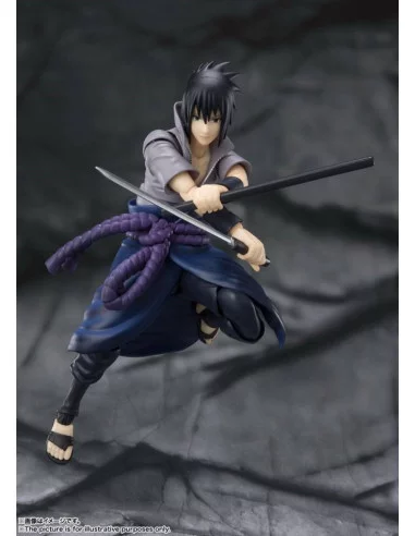 es::Naruto Shippuden Figura S.H. Figuarts Sasuke Uchiha -He who bears all Hatred- 15 cm 