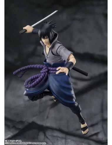 es::Naruto Shippuden Figura S.H. Figuarts Sasuke Uchiha -He who bears all Hatred- 15 cm 