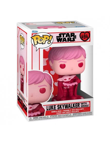 es::Star Wars Valentines Funko POP! Luke & Grogu 9 cm