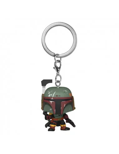 es::Star Wars The Book of Boba Fett Llavero Pocket POP! Boba Fett 4 cm