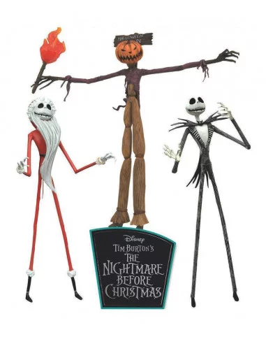 es::Pesadilla antes de Navidad Pack de 3 Figuras The Jobs of Jack Skellington 18 cm