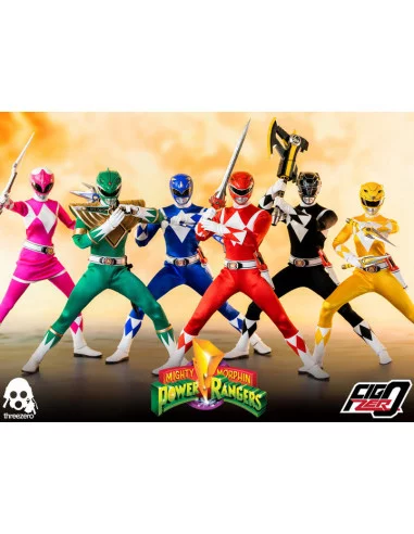 es::Mighty Morphin Power Rangers Pack 6 Figuras FigZero 1/6 Rangers 30 cm