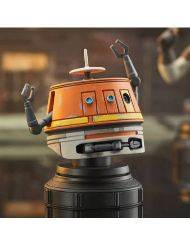 es::Star Wars Rebels Pack de 2 Bustos Hera & Chopper 15 cm