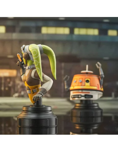 es::Star Wars Rebels Pack de 2 Bustos Hera & Chopper 15 cm