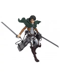 es::Ataque a los Titanes Figura Figma Levi 14 cm