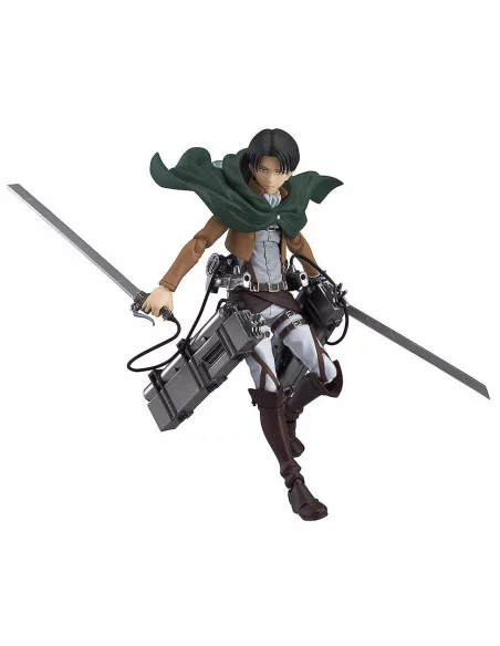 es::Ataque a los Titanes Figura Figma Levi 14 cm
