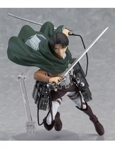 es::Ataque a los Titanes Figura Figma Levi 14 cm 2