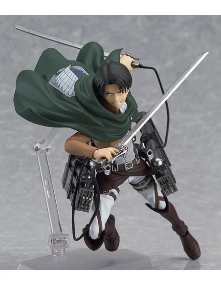 es::Ataque a los Titanes Figura Figma Levi 14 cm