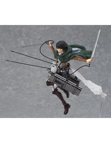 es::Ataque a los Titanes Figura Figma Levi 14 cm
