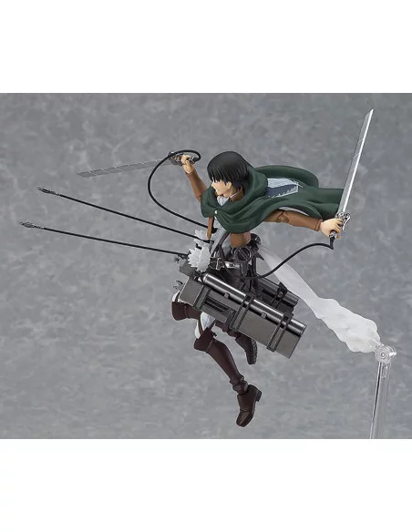 es::Ataque a los Titanes Figura Figma Levi 14 cm