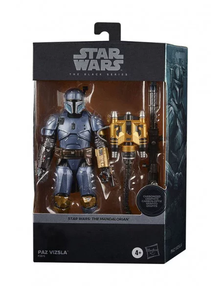 es::Star Wars The Mandalorian Black Series Figura The Mandalorian Carbonized Figura 2021 Paz Vizsla 15 cm