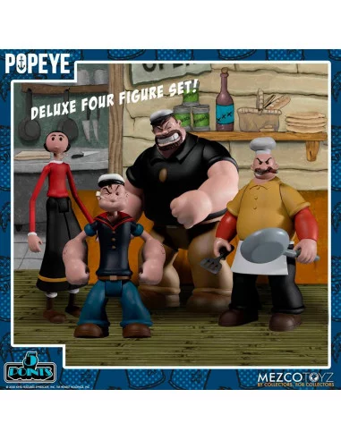 es::Popeye Figuras 5 Points Deluxe Box Set 9 cm