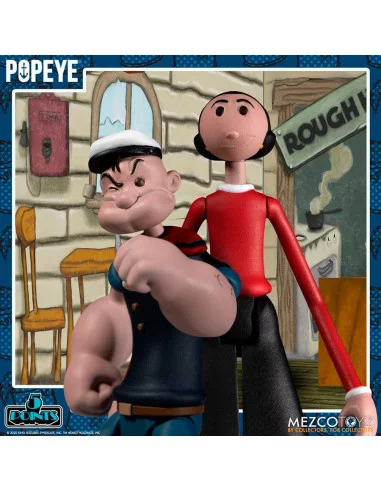 es::Popeye Figuras 5 Points Deluxe Box Set 9 cm