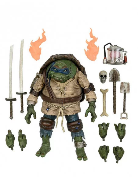 es::Universal Monsters x Teenage Mutant Ninja Turtles Figura Ultimate Leonardo as The Hunchback 18 cm
