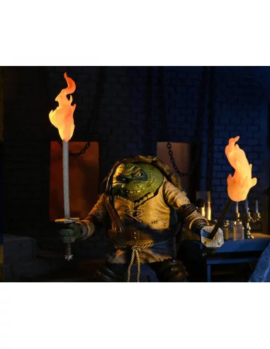 es::Universal Monsters x Teenage Mutant Ninja Turtles Figura Ultimate Leonardo as The Hunchback 18 cm 