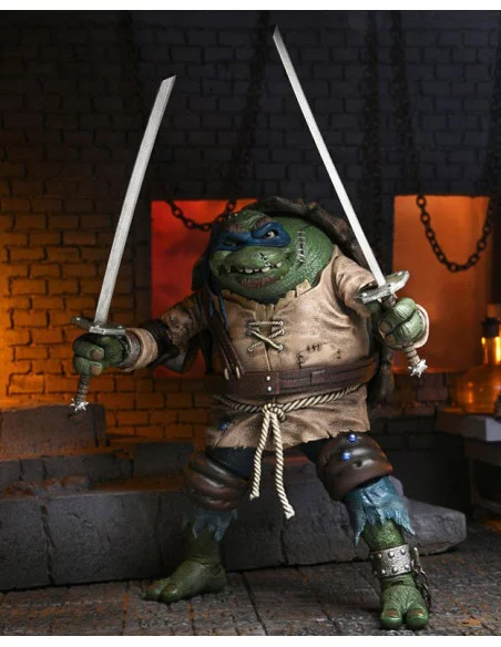 es::Universal Monsters x Teenage Mutant Ninja Turtles Figura Ultimate Leonardo as The Hunchback 18 cm
