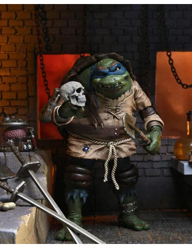 es::Universal Monsters x Teenage Mutant Ninja Turtles Figura Ultimate Leonardo as The Hunchback 18 cm 