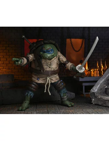 es::Universal Monsters x Teenage Mutant Ninja Turtles Figura Ultimate Leonardo as The Hunchback 18 cm 