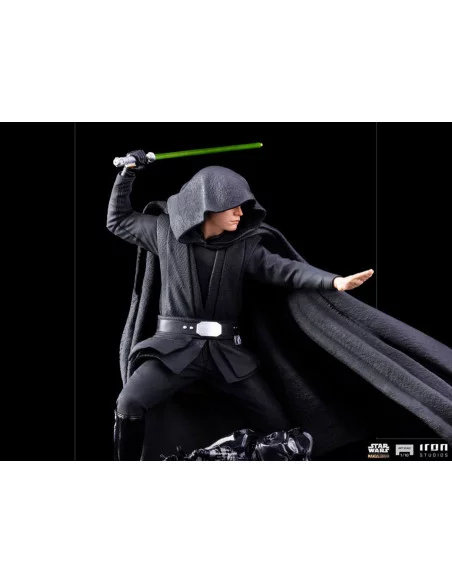 es::Star Wars The Mandalorian Estatua 1/10 BDS Art Scale Luke Skywalker Combat Version 24 cm