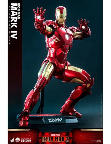 es::Iron Man 2 Figura 1/4 Iron Man Mark IV Hot Toys 49 cm
