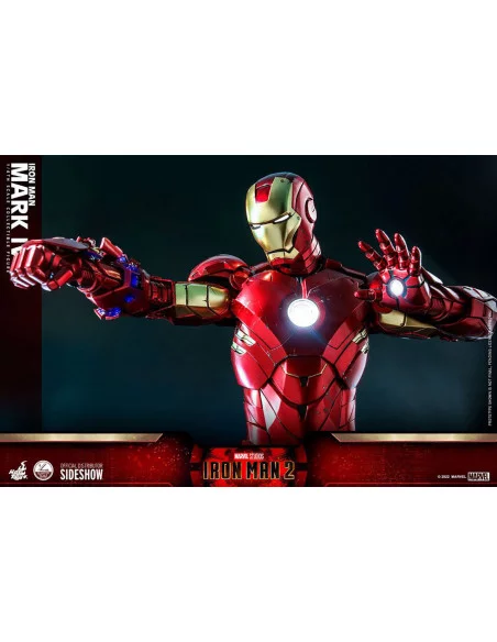 es::Iron Man 2 Figura 1/4 Iron Man Mark IV Hot Toys 49 cm
