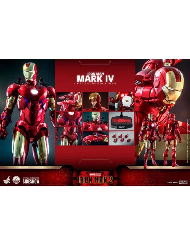 es::Iron Man 2 Figura 1/4 Iron Man Mark IV Hot Toys 49 cm