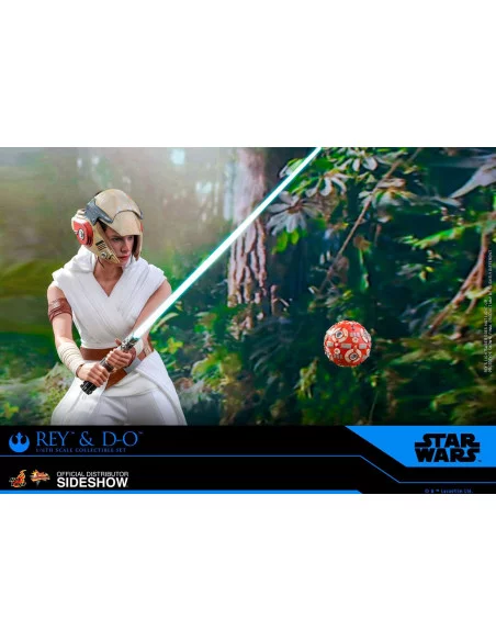 es::Star Wars Episode IX Pack de 2 Figuras 1/6 Rey & D-O Hot Toys 28 cm