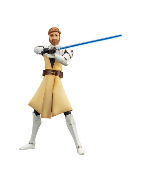 es::Star Wars The Clone Wars Estatua ARTFX+ 1/10 Obi-Wan Kenobi 17 cm