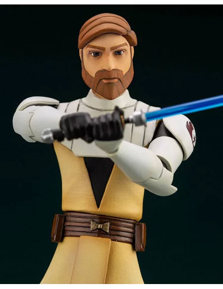 es::Star Wars The Clone Wars Estatua ARTFX+ 1/10 Obi-Wan Kenobi 17 cm