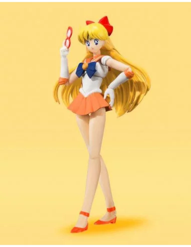 es::Sailor Moon Figura S.H. Figuarts Sailor Venus Animation Color Edition 14 cm