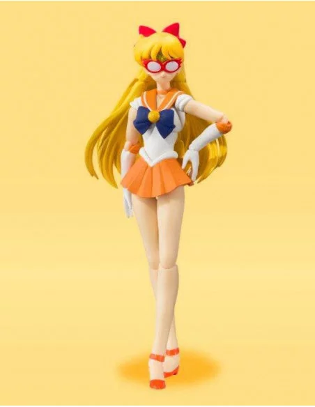 es::Sailor Moon Figura S.H. Figuarts Sailor Venus Animation Color Edition 14 cm