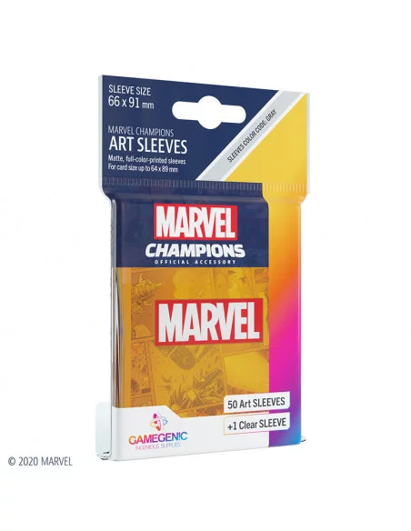 es::Marvel Champions Sleeves Marvel Orange