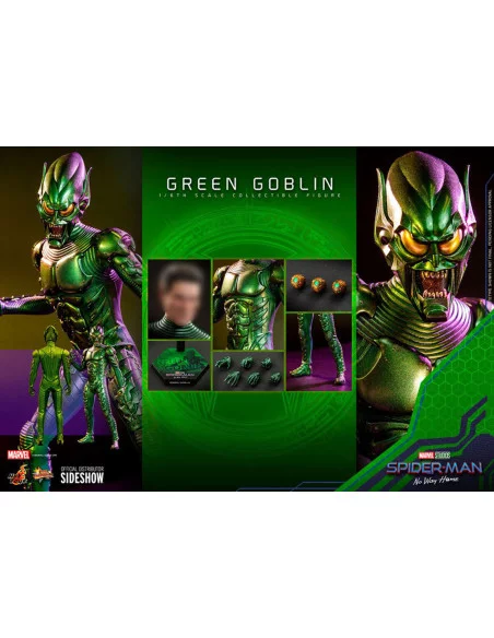 es::Spider-Man: No Way Home Figura Movie Masterpiece 1/6 Green Goblin 30 cm